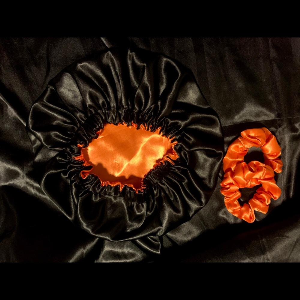 Satin Bonnet & Scrunchie